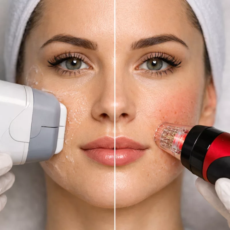 HIFU vs RF Microneedling