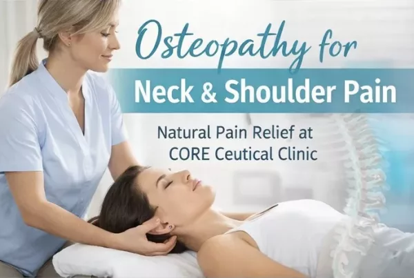 Osteopathy for Shoulder and Neck Pain, Natural pain relief at CORE Ceutical Clinic