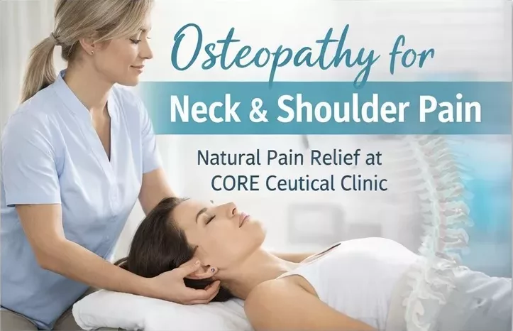 Osteopathy for Shoulder and Neck Pain, Natural pain relief at CORE Ceutical Clinic