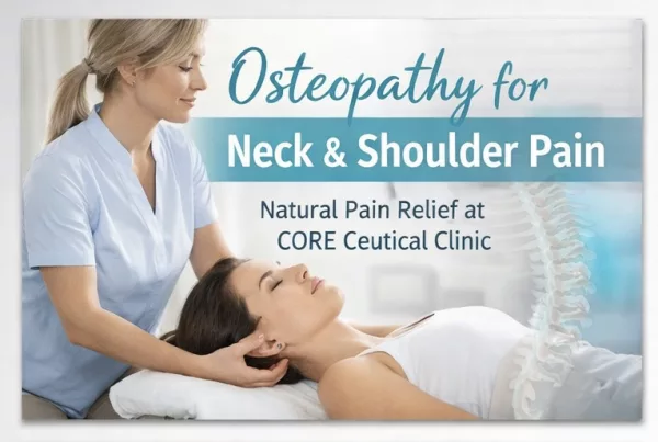 Osteopathy for Shoulder and Neck Pain, Natural pain relief at CORE Ceutical Clinic