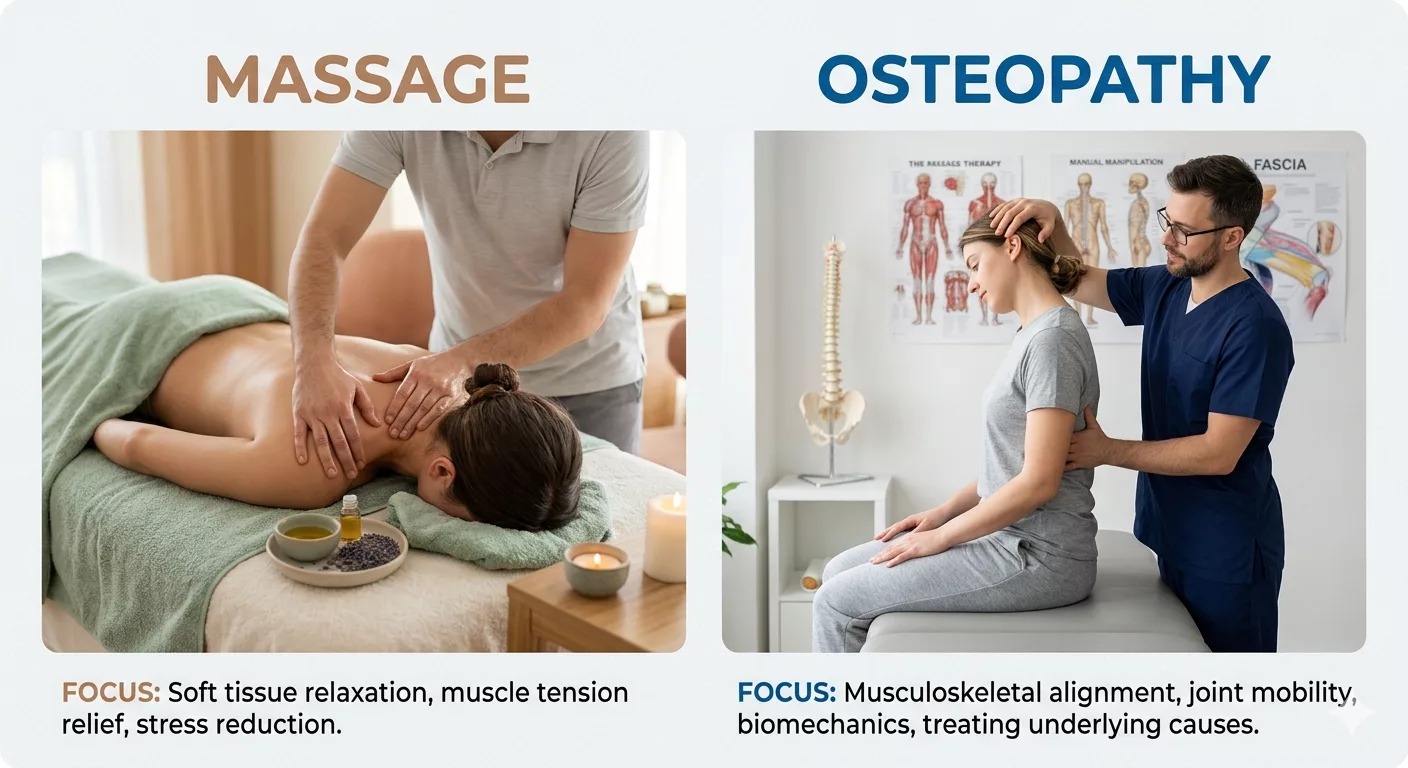 Massage Therapy or Osteopathy which one is better for pain relief?