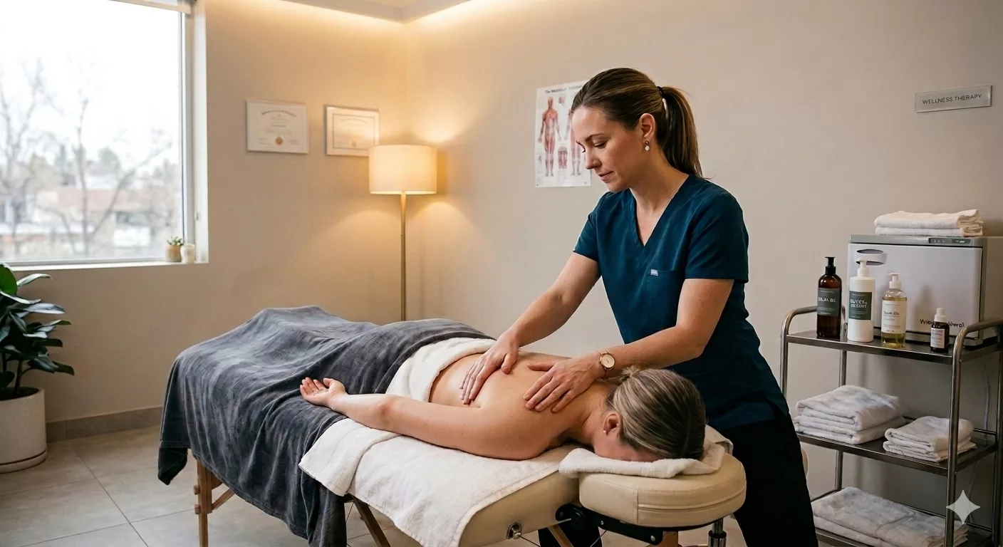 Swedish massage for relaxation and stress relief in Newmarket